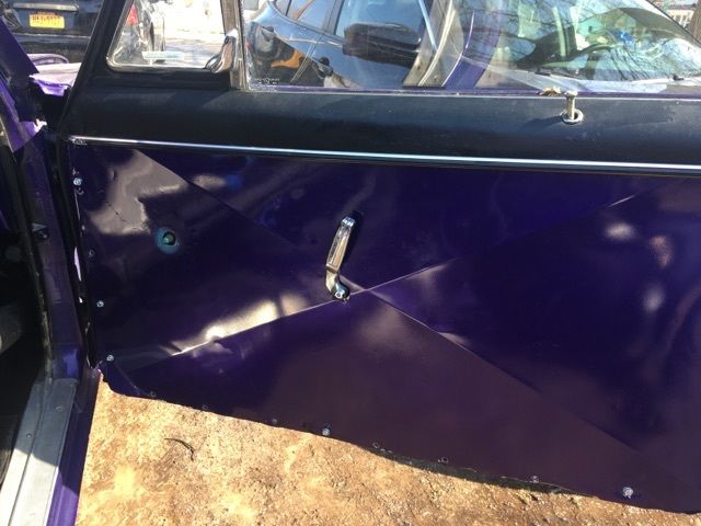 1970 Purple Chevrolet Nova 2 door sedan