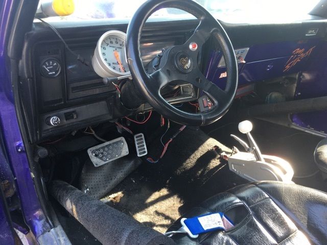 1970 Purple Chevrolet Nova 2 door sedan