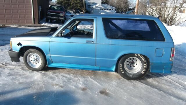 1983 Blue Chevrolet Blazer SUV