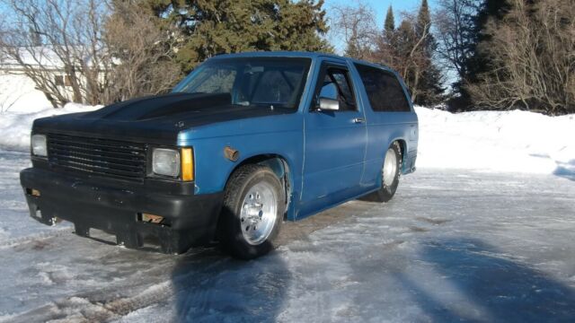1983 Blue Chevrolet Blazer SUV