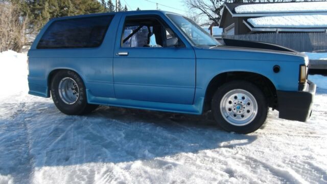 1983 Blue Chevrolet Blazer SUV