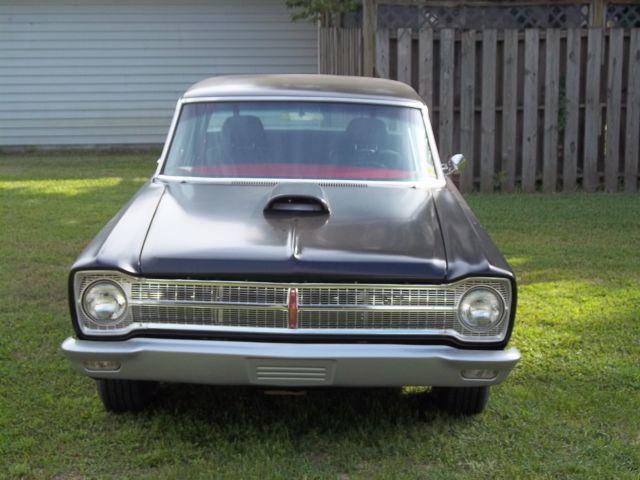 1965 hot rod black Plymouth Belvedere I hardtop