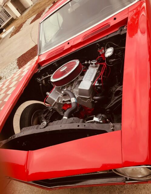 1967 Red Chevrolet Camaro