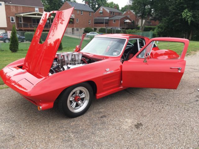 1964 Red Chevrolet Corvette Coupe