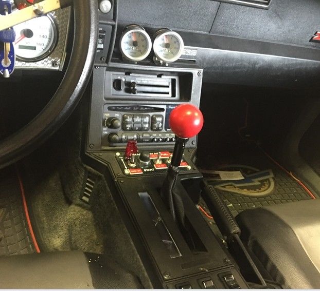 1986 Red primed Chevrolet Camaro Coupe