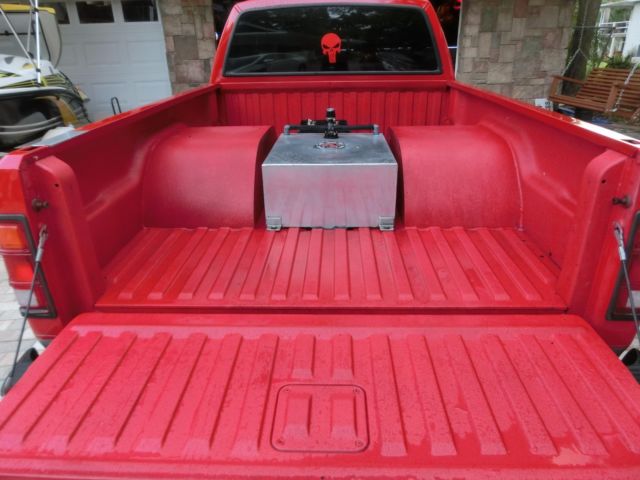1989 Red Dodge Dakota