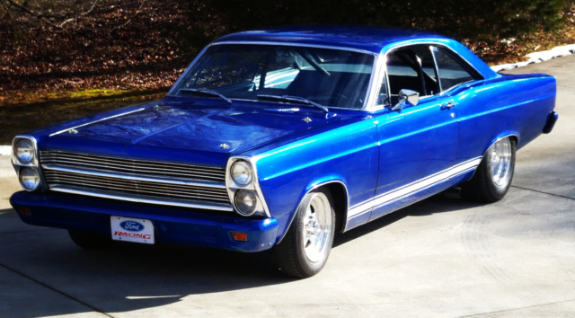 1966 Blue Ford Fairlane Coupe