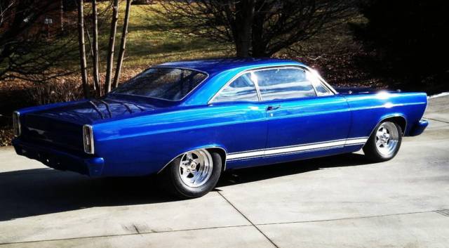 1966 Blue Ford Fairlane Coupe
