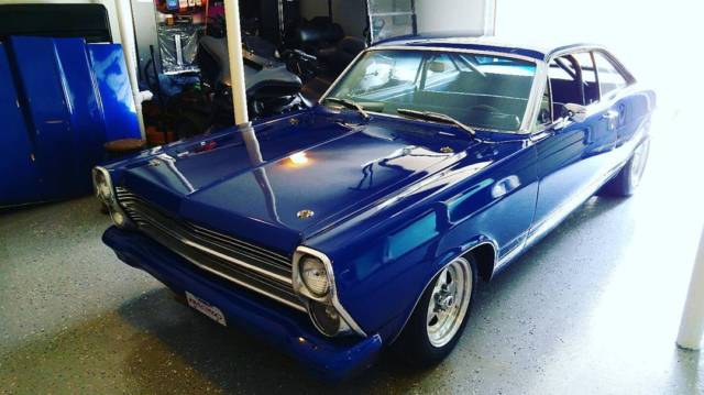 1966 Blue Ford Fairlane Coupe