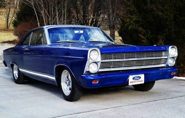 1966 Blue Ford Fairlane Coupe