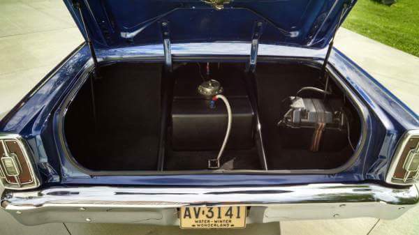 1966 Blue Ford Fairlane Coupe