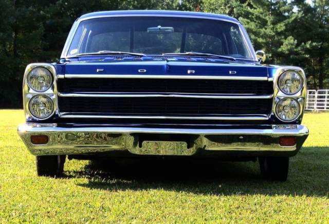 1966 Blue Ford Fairlane Coupe