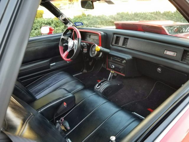 1979 Red Chevrolet El Camino