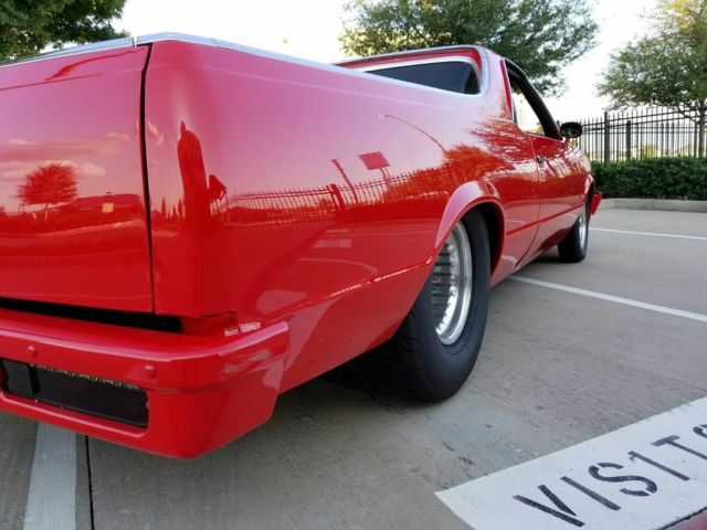 1979 Red Chevrolet El Camino