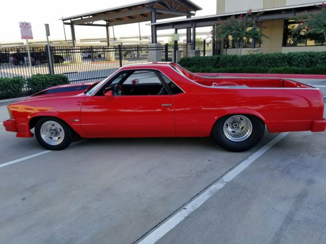 1979 Red Chevrolet El Camino