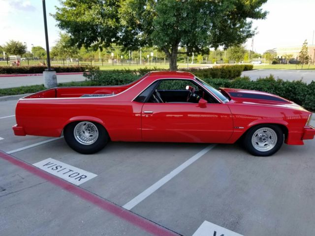 1979 Red Chevrolet El Camino