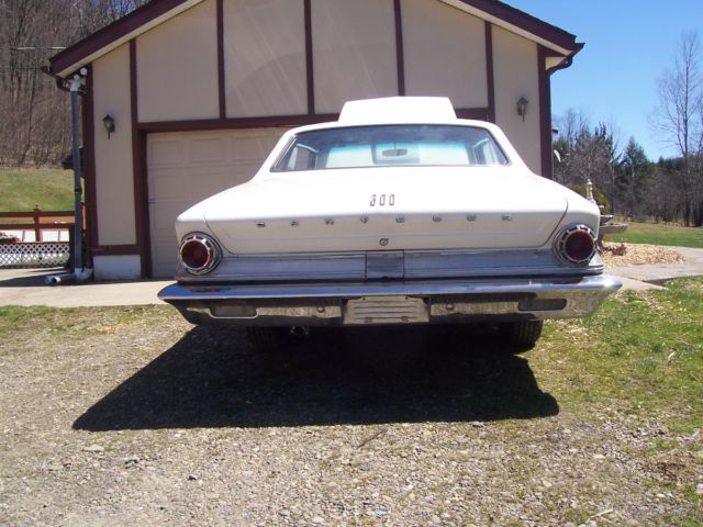 1963 White Chrysler 300 Series Coupe