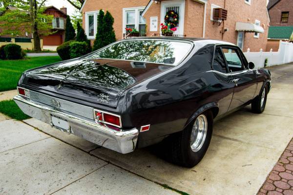 1969 Gray Chevrolet Nova Coupe
