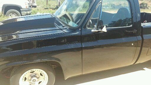 1982 Black Chevrolet Other Pickups short wide bed