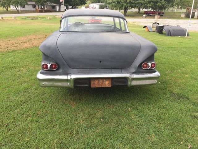 1958 Black Chevrolet Biscayne Sedan