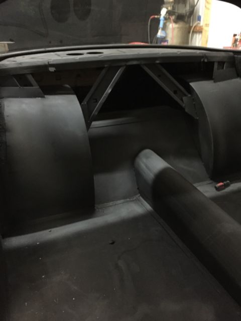 1958 Black Chevrolet Biscayne Sedan