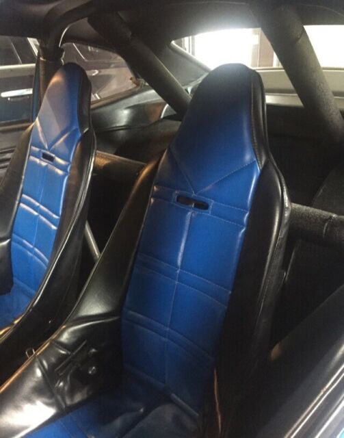 1971 Blue Ford maverick 2 dr