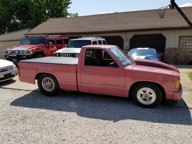 1986 TEA ROSE Chevrolet S-10 Standard Cab Pickup