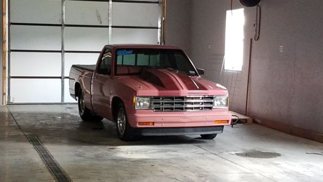 1986 TEA ROSE Chevrolet S-10 Standard Cab Pickup