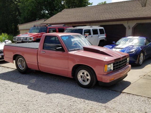 1986 TEA ROSE Chevrolet S-10 Standard Cab Pickup
