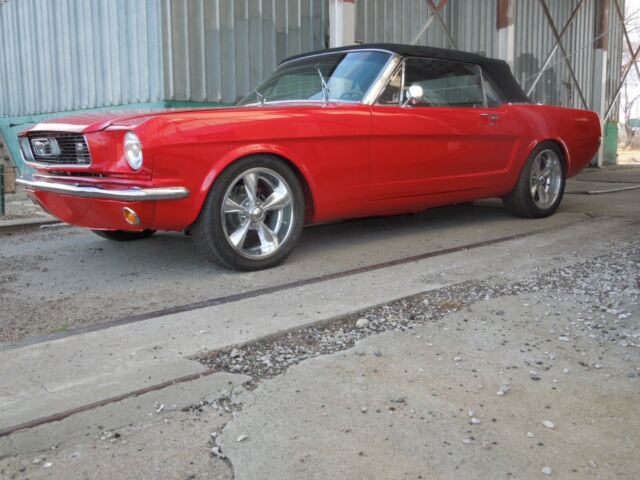1966 Red Ford Mustang Convertible