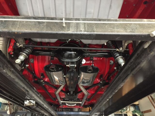 1966 Red Ford Mustang Convertible