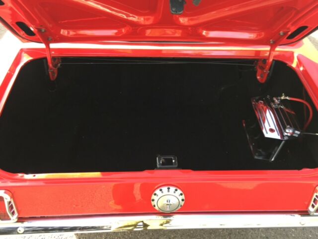 1966 Red Ford Mustang Convertible