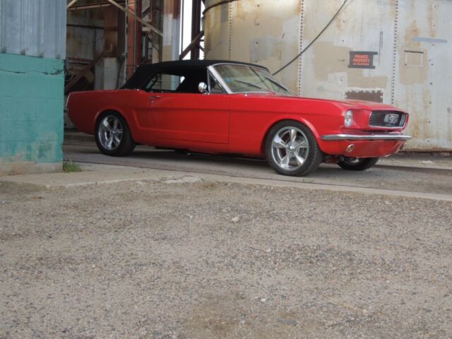 1966 Red Ford Mustang Convertible