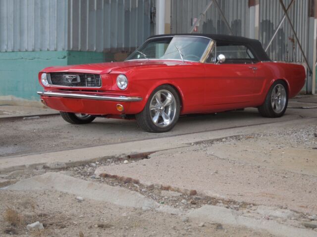 1966 Red Ford Mustang Convertible