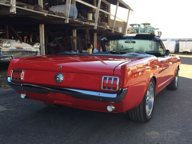 1966 Red Ford Mustang Convertible
