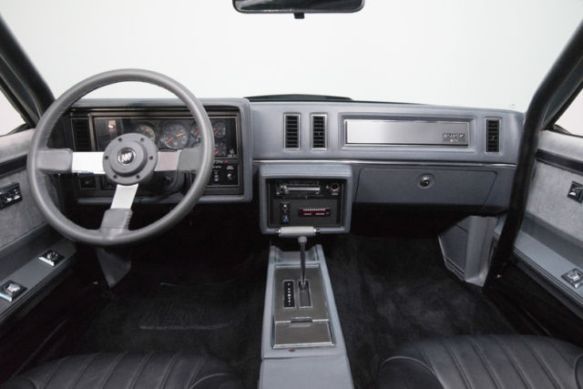 1987 Black Buick Grand National Coupe