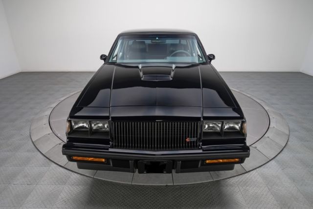 1987 Black Buick Grand National Coupe