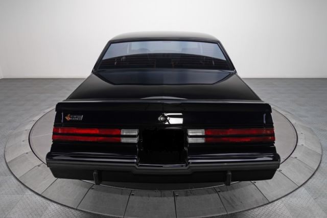 1987 Black Buick Grand National Coupe