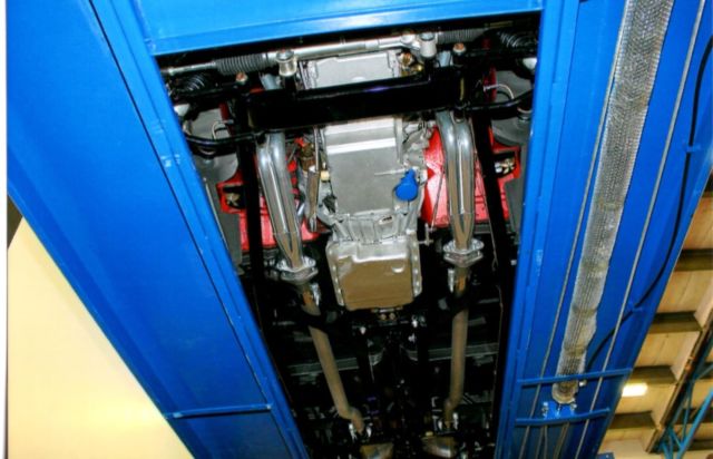 1956 Red Chevrolet Bel Air/150/210