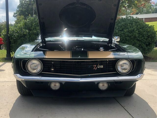 1969 Fathom green Chevrolet Camaro Coupe