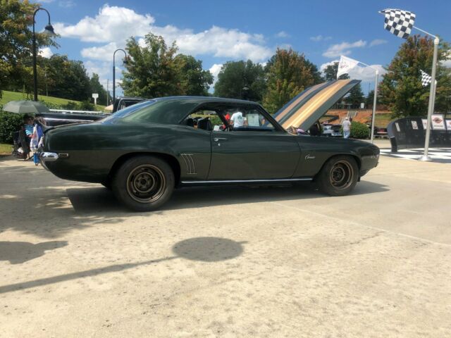 1969 Fathom green Chevrolet Camaro Coupe