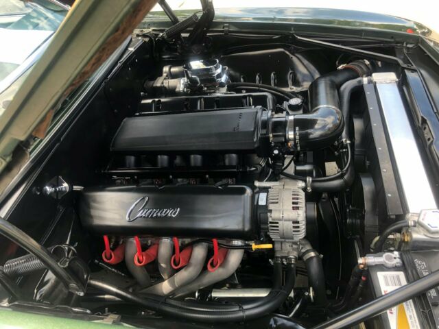 1969 Fathom green Chevrolet Camaro Coupe