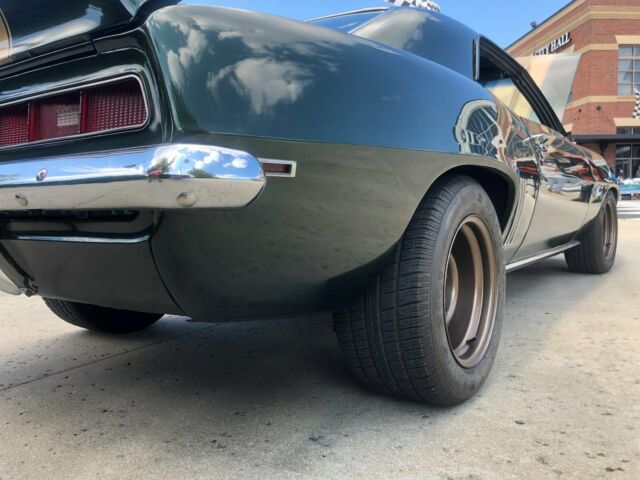 1969 Fathom green Chevrolet Camaro Coupe