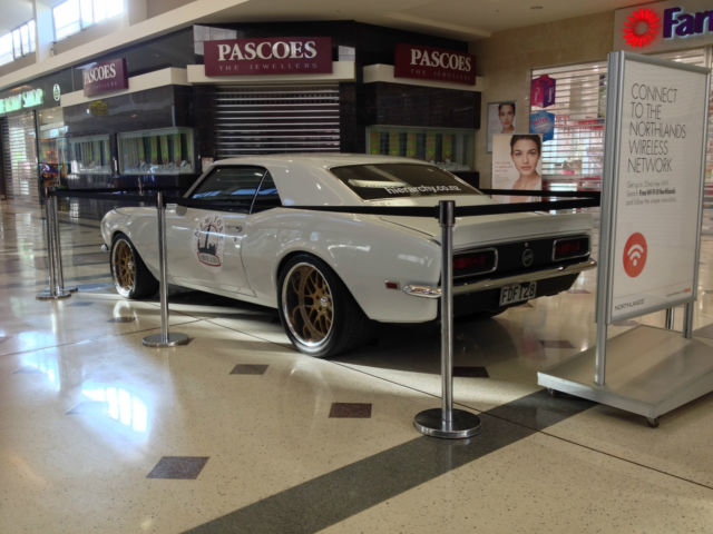 1968 White Chevrolet Camaro Coupe