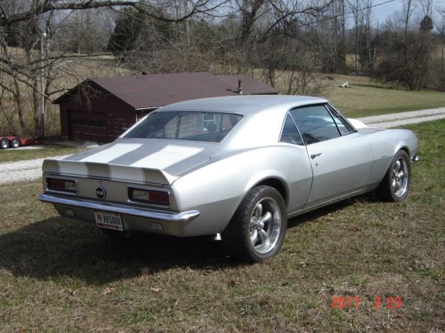 1967 Silver Chevrolet Camaro Coupe