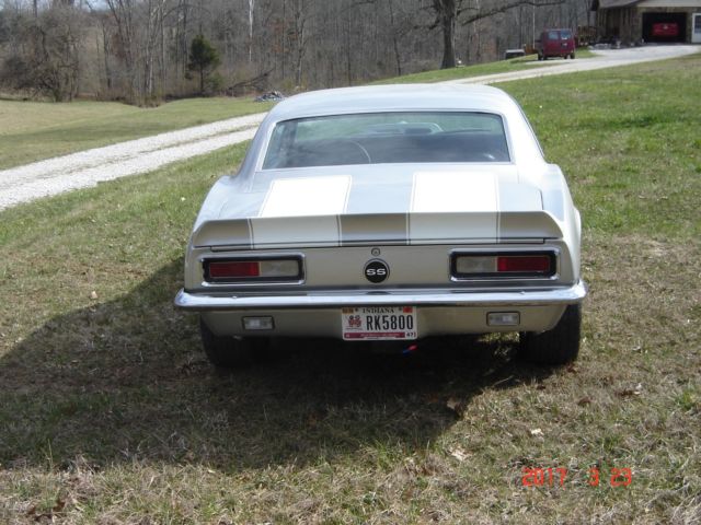 1967 Silver Chevrolet Camaro Coupe