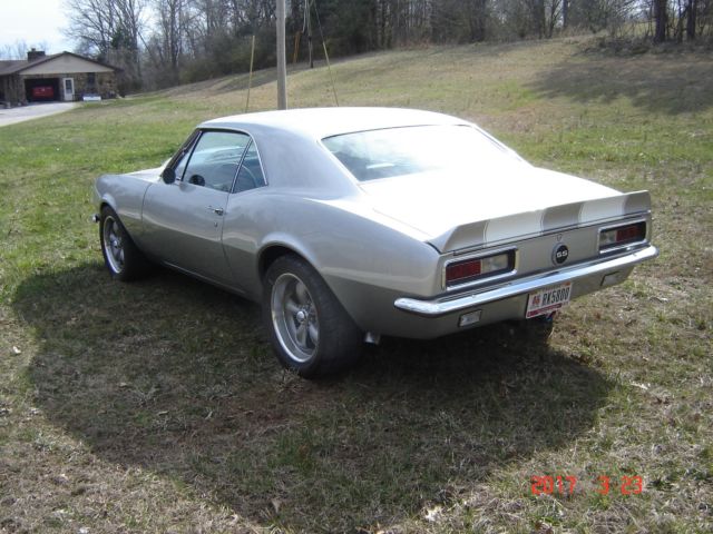 1967 Silver Chevrolet Camaro Coupe