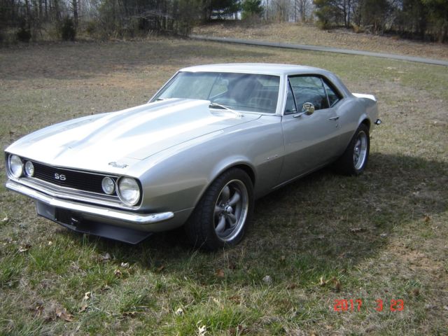 1967 Silver Chevrolet Camaro Coupe
