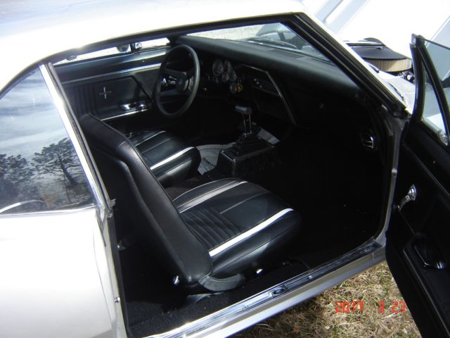 1967 Silver Chevrolet Camaro Coupe