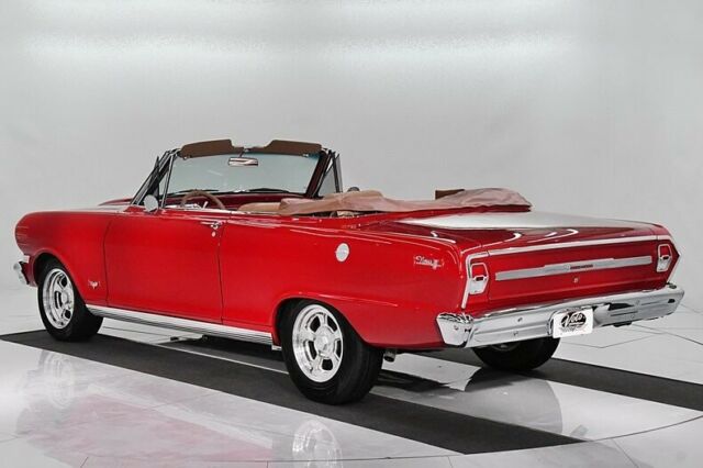 1962 Red Chevrolet Nova Convertible